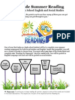 Final 2015 Summer Reading Brochure 8th Grade