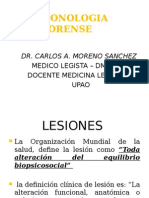 LESIONOLOGIA