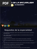 Especialidad Cosmografia