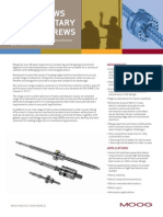 Moog-Ball Screws Planetary Roller Screws-Datasheet