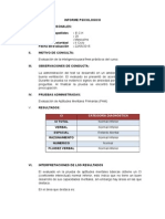 INFORME PSICOLOGICO Pma Kike