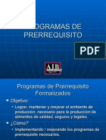 Programas de Prerrequisito-AIB