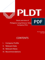 Stock Analysis of PLDT Company