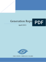 Generation Report April 2015 Web