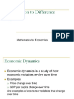 Lecture 9 Introduction To Difference Equations