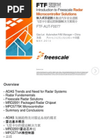 Radar Presentation From Freescale