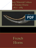 Military - Arms & Accoutrements - Powder Horns French