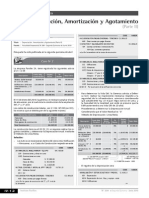 Depreciación y Obras en Curso