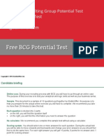 Free BCG Potential Test