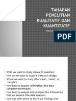 Tahapan Penelitian Kualitatif Dan Kuantitatif