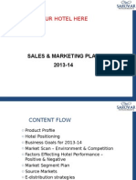 S&M Plan Template