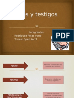 Diapositiva, Testigos Peritos