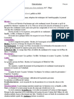 Fiche de Lecture Le Dernier Jour D Un Condamne Victor Hugo