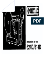 Eumig 624D/614D Instruction Manual