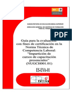 NTCL Cidfort Guía de Evaluación PDF