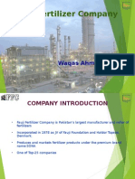 Presentation On Fauji Fertilizer Company Pakistan