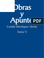 Camila Henríquez Ureña. Obras y Apuntes 