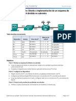 9.2.1.3 Lab - Designing and Implementing A Subnetted IPv4 Addressing Scheme