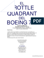 Throttle Quadrant 737 ES