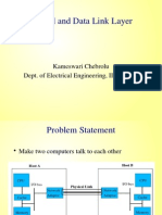 Physical and Data Link Layer: Kameswari Chebrolu Dept. of Electrical Engineering, IIT Kanpur