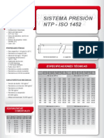 Sistema Presion Ntp-Iso 1452