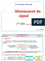 3 Conditionnement Du Signal