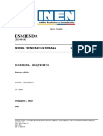 Enmienda: Norma Técnica Ecuatoriana Nte Inen 2482:2009