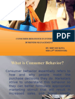 Consumer Behavior in Ibm