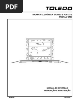 MODELO 2180: Balança Eletrônica de Piso E Portátil