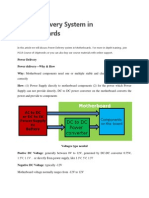 Power Delivery System in Motherboards