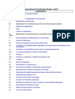 Agriculture Pesticides Rules 1973 PDF