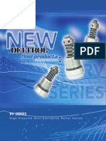 RV Series: High Pressure Anti-Cavitation Relief Valves