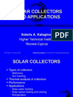 Solar - Collectors - and - Applications