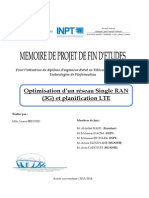 Rapport PFE Optimisation D'un Réseau Single RAN (3G) Et Planification LTE