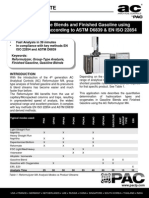 Analysis of Gasoline Blends-By GC-using ASTM D 6839, IsO 22854