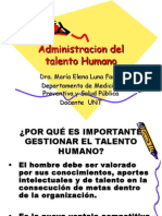 Administracion Del Talento Humano