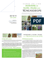 OL Inventario de Flora y Fauna Con Tecnicas GIS GPS