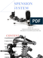 Suspension System Presentation by Prashant Mathur