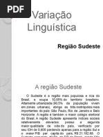 25 03 15 Variação Linguística