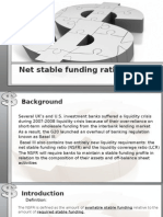 Net Stable Funding Ratio (NSFR)