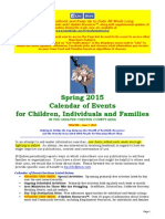 Calendar of Events - June 7, 2015