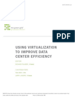 White Paper 19 - Using Virtualization To Improve Data Center Efficiency