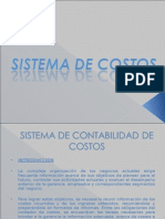 Sistemas de Costos