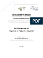 Perfil Profesional Ingeniero Produccion