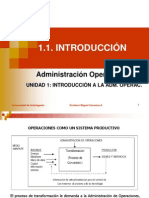 Introduccion A La Administración de Operaciones