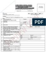 Application Forms For RTE Admissions in Class I in AEES 2015-16