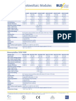 PV Datasheet