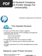 HP Case Study