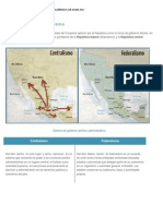 Centralismo y Federalismo