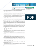 8.3 Acid - Base Properties of Salt Solutions